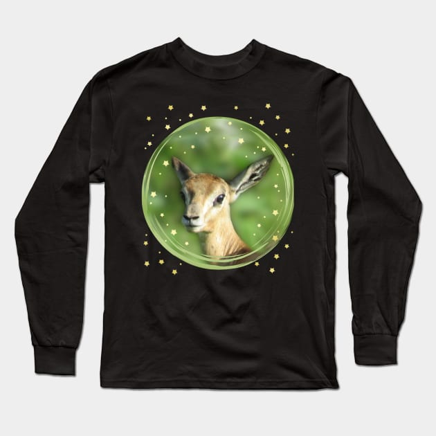 Gezelle - Antelope - Wildlife in Afiica Long Sleeve T-Shirt by T-SHIRTS UND MEHR